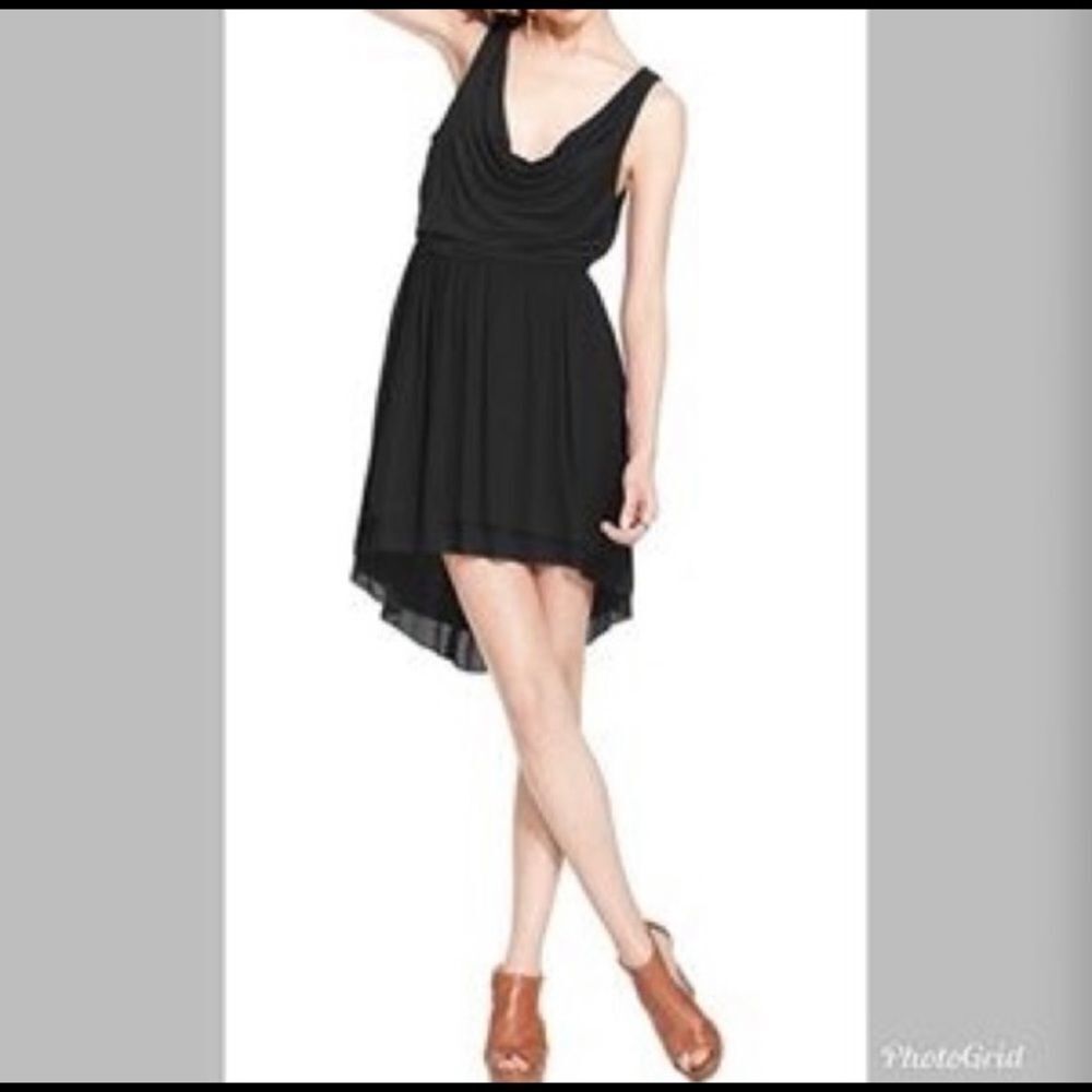 Free People Cowl Neck Two Timer Dress XS